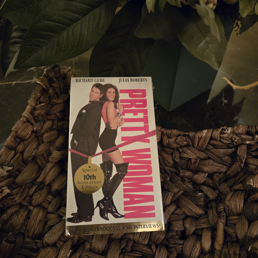 Vtg Pretty Woman VHS 10th Anniversary Edition 1990 Rom Com Julia Romantic Comedy